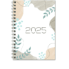 Agenda cuaderno floral portada