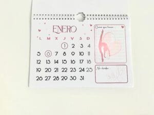 Calendario rítmica anual año 2026